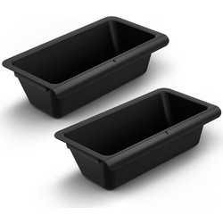 Spigen Tesla Underseat Storage Organizer 2 Pack, Black - Tesla Model Y(Juniper) - (ACP10798)