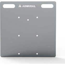 Admiral Staging Baseplate 73cm for 30-Truss Zinc - Χαλύβδινη βάση στήριξης για τράσες