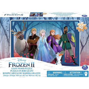 Παιδικό Puzzle Spin Master Ξύλινο Disney Frozen II 40 Κομμάτια