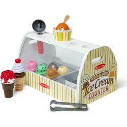 Melissa & Doug Pretend Play: Scoop & Serve Ice Cream Counter (6074905)