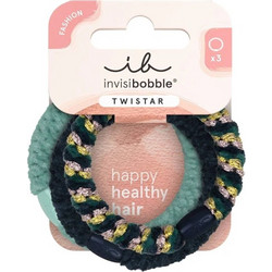 Invisibobble Twistar Blue Balance Λαστιχάκια Μαλλιών 3 τεμάχια