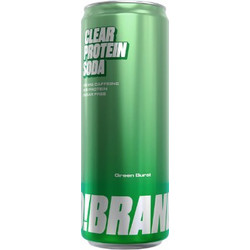 Pro!Brands Clear Protein Soda Green Burst Ρόφημα Πρωτεΐνης με Σόδα & Γεύση Μήλο - Λεμόνι 330ml