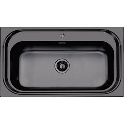 Foster S1000Ένθετος Νεροχύτης Inox Σατινέ Gun Metal 86.5x50cm 1180156