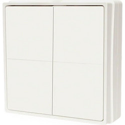 Shelly BLU Wall Switch 4 (Stand Alone) White