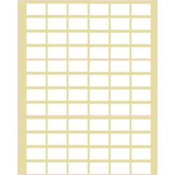 ΜΠΑΤΣΙΟΣ Ετικέτα Νο 24 15mm X 10mm λευκή αυτοκόλλητη