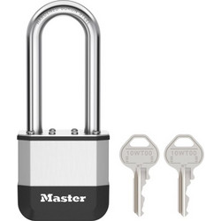 Master Lock Elite Padlock 52mm, 64mm Shackle, 5-Pin Cylinder
