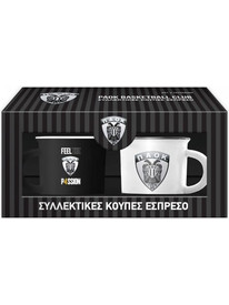 Σετ Κούπες Εσπρέσο - ΠΑΟΚ Μπάσκετ (BZ.XP.RP.00731)