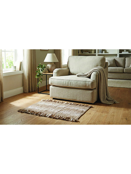 Πατάκι διακοσμητικό Σχ.Chindi 60% cotton - 40% pol. Grey 70Χ140cm