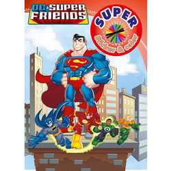 Βιβλίο Ζωγραφικής + Αυτοκόλλητα, DC Super Friends