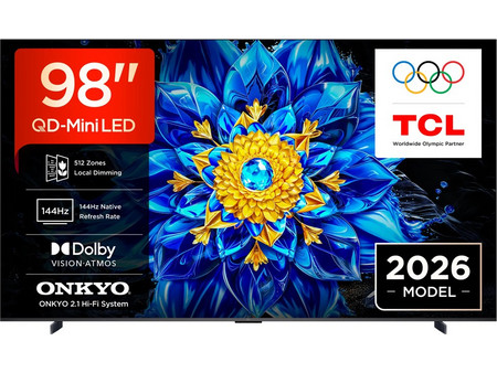 TCL 98P8L QD Mini-LED Smart Τηλεόραση 98" 4K UHD Mini LED HDR (2026)
