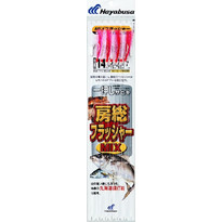 Τσαπαρί Hayabusa SS216 No13 Fluorocarbon ΧΡΩΜΑ Flasher Mix ΜΕΓΕΘΟΣ 13