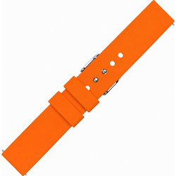 Λουράκι Σιλικόνης για Smartwatch 8874 18mm Πορτοκαλί