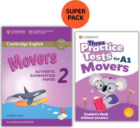 CAMBRIDGE YOUNG LEARNERS ENGLISH MOVERS SUPER PACK