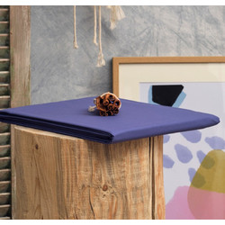 Cokitex Σεντόνι King Size Βαμβακερό 260x280 Melody Blue Night