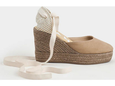 MANEBI W 1.6 WV, HAMPTONS , WEDGE ESPADRILLES, VINTAGE TAUPE ON TONE W 1.6 WV-W 1.6 Biege
