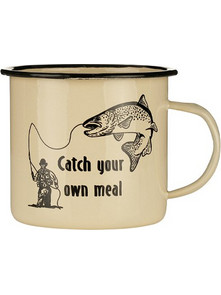 Fosco Industries - Εμαγιέ Κούπα Catch Your Own Meal 500ml