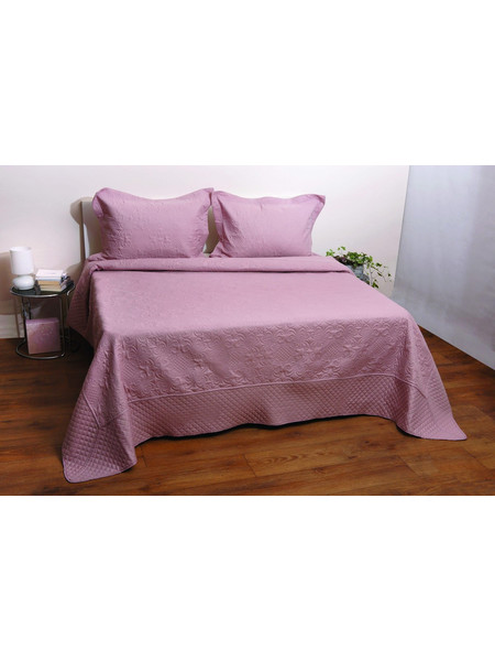 Anna Riska Σετ Κουβερτώριο Υπέρδιπλο 220x240 Olivia Blush Pink