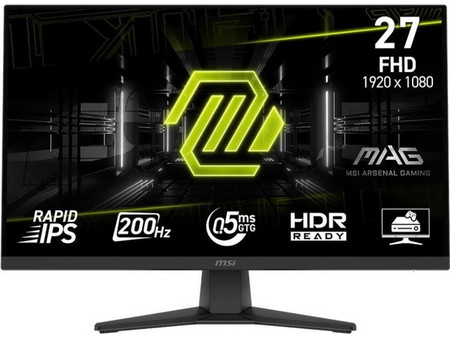 MSI MAG 272F IPS HDR Gaming Monitor 27" 1920x1080 FHD 200Hz 0.5ms
