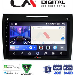 LM Digital LM ZK8096 GPS Ηχοσύστημα Αυτοκινήτου OEM για Mercedes SLK W171 με Bluetooth / USB / WiFi & GPS