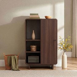 Multi Purpose Cabinet Torina - Milano Walnut Milano Walnut