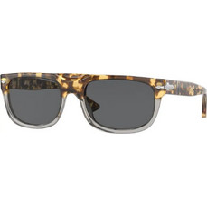 Persol PO3271S 1130/B1 Γυναικεία Γυαλιά Ηλίου Τετράγωνα Κοκάλινα Καφέ με Γκρι Polarized Φακό