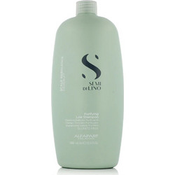 Alfaparf Semi di Lino Scalp Rebalance Purifying Low Σαμπουάν κατά της Πιτυρίδας για Ξηρά Μαλλιά 1lt