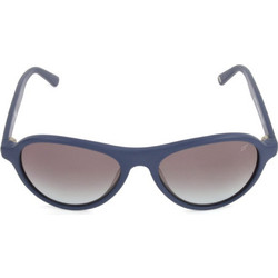Web WE0128 92W Γυαλιά Ηλίου Aviator Κοκάλινα Μαύρα με Γκρι Polarized Φακό