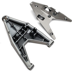 SUSPENSION ARM LOWER LEFT (satin black chrome-plated) - TRAXXAS UDR 8533X