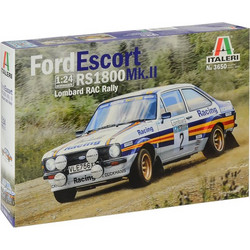 Italeri Ford Escort RS1800 Mk.II Lombard Συναρμολογούμενο Πλαστικό Μοντέλο Αυτοκίνητου 1:24