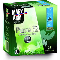 Mary Arm Puma G Φυσίγγια Συγκέντρωσης 12Cal 67mm 32gr 25τμχ