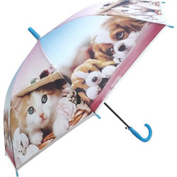 Ομπρέλα με Σφυρίχτρα Light Blue Cats