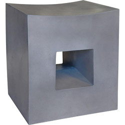 SQUARE ΣΚΑΜΠΟ CEMENT 43x40x45cm LIBERTA 22-0125