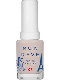 Mon Reve French Manicure Sheer 07 Milky Βερνίκι Νυχιών Μακράς Διαρκείας 13ml