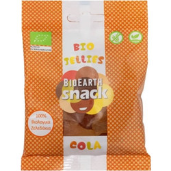 BioEarth Bio Jellies Ζελεδάκια Βιολογικά με Γεύση Cola 55gr