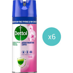 Dettol All in One Orchard Blossom 6x400ml