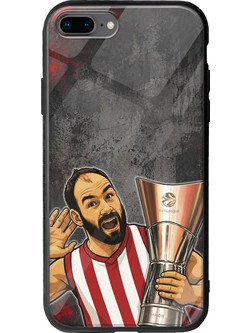 Θήκη Kings of Europe Legends - Kill Bill iPhone 7 Plus Groove TPU (Tempered Glass και TPU)