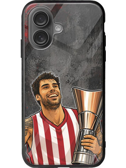 Θήκη Kings of Europe Legends - Saint George iPhone 16 Plus Groove TPU (Tempered Glass και TPU)