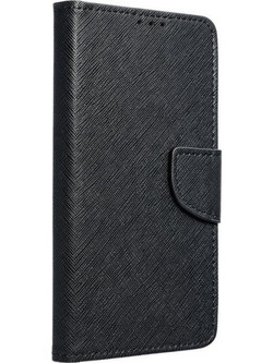 XQISIT Slim Wallet Selection iPhone X / XS Σε Μαύρο Μαύρο Flip Wallet Δερματίνη, Σιλικόνη
