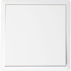 Διακόπτης Απλός 10A/250V Λευκό Ματ LineMe Gena 50-00601-31