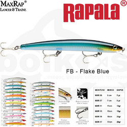 Rapala Max Rap Τεχνητό Δόλωμα Ψαράκι Συρτής 15cm 23gr FB