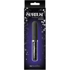 NS Novelties Stardust Posh Glass 13cm Black