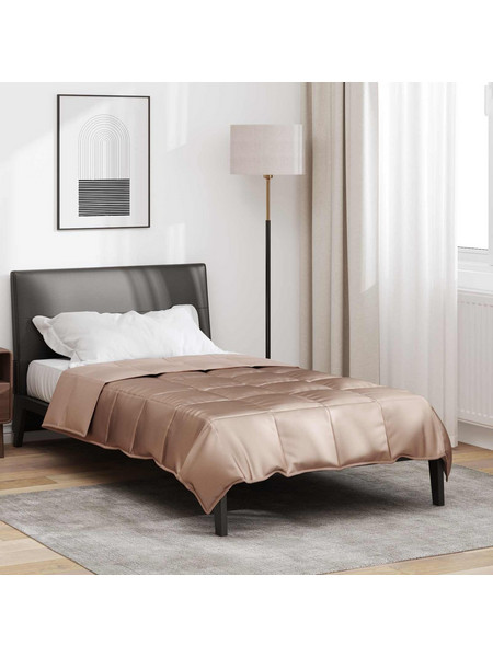 vidaXL Κουβέρτα ολόκληρου του χρόνου - Χρυσό, 155 x 220 cm