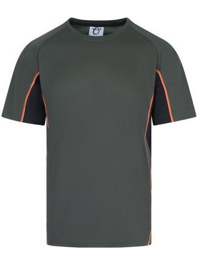 Τεχνικό Μπλουζάκι T-Shirt Quick Dry Toxotis Green/Orange NS07