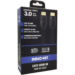 Innohit Καλώδιο HDMI Male to HDMI Male 3m Black Cable