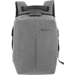 Tellur TLL611232 Αδιάβροχο Αντικλεπτικό Backpack Laptop 15.6" Grey