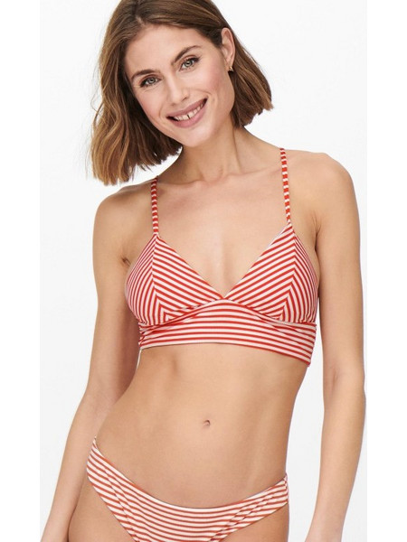 Only Bikini Top Μπουστάκι Κόκκινο 15223723