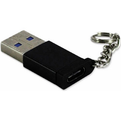 Inter-Tech Μετατροπέας USB-A male σε Coaxial female 1τμχ 88885460