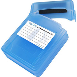 LogiLink Protection Box 2 x 2.5" Blue