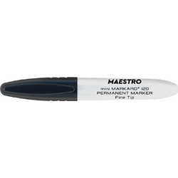 MARKARO120 BLACK MINI MARKER ΜΑΡΚΑΔΟΡΟΣ ΑΝΕΞΙΤΗΛΟΣ, 1.2MM, ΜΑΥΡΟΣ