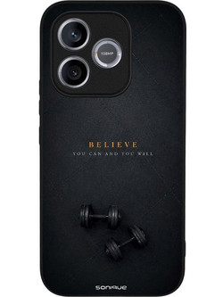 Sonique Men's Edition Θήκη (Honor 600 Lite 5G) με Σχέδιο «Believe»